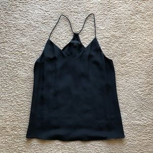 J. Crew Black Silk Camisole